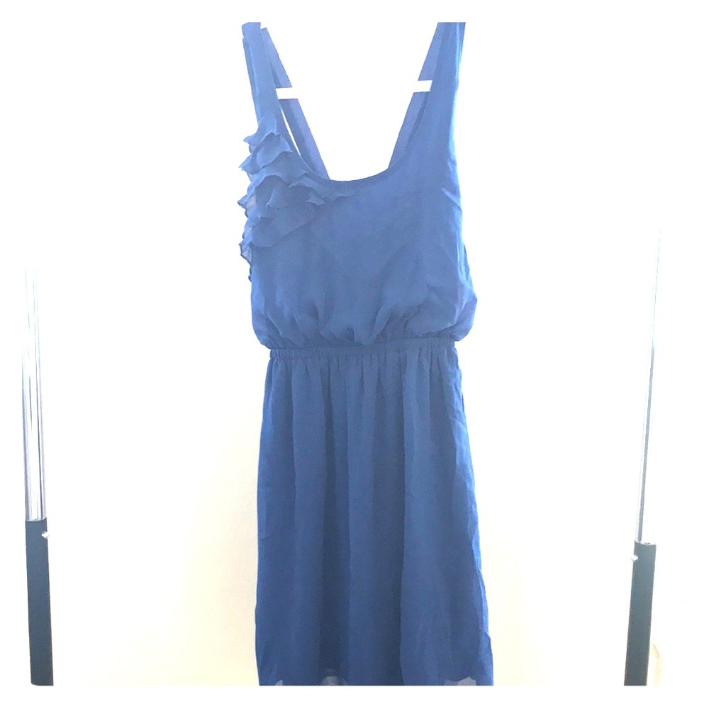Blue dress